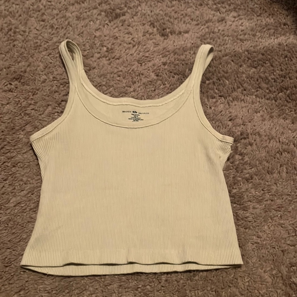 Brandy Melville light green tank top